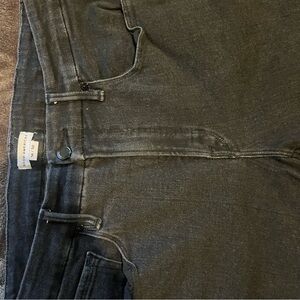 Good American Good Legs High Waisted Stretch Denim Skinny Jeans Black 14/32